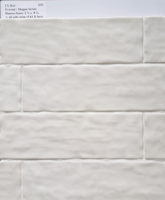 2 3/4 x 8 1/2 EVEREST BIANCO  - CL KER