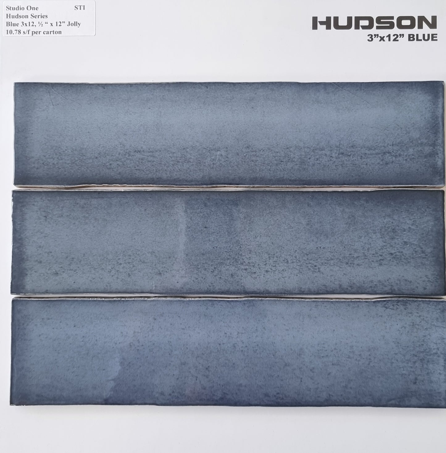 3 x 12 HUDSON BLUE - STUDIO ONE HUDSON