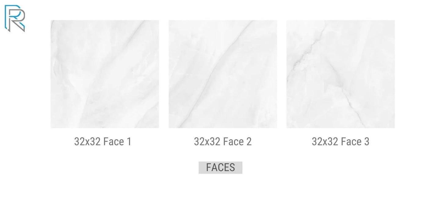 AGATE WHITE - 32X32 MATTE