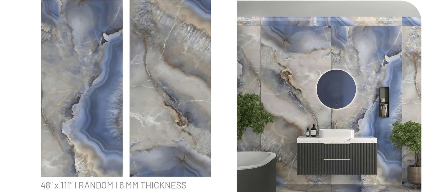 OCEAN BLUE - 48X111 POLISHED