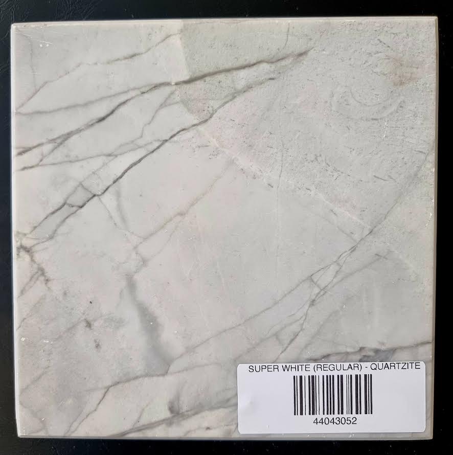 SUPER WHITE (REGULAR) - QUARTZITE