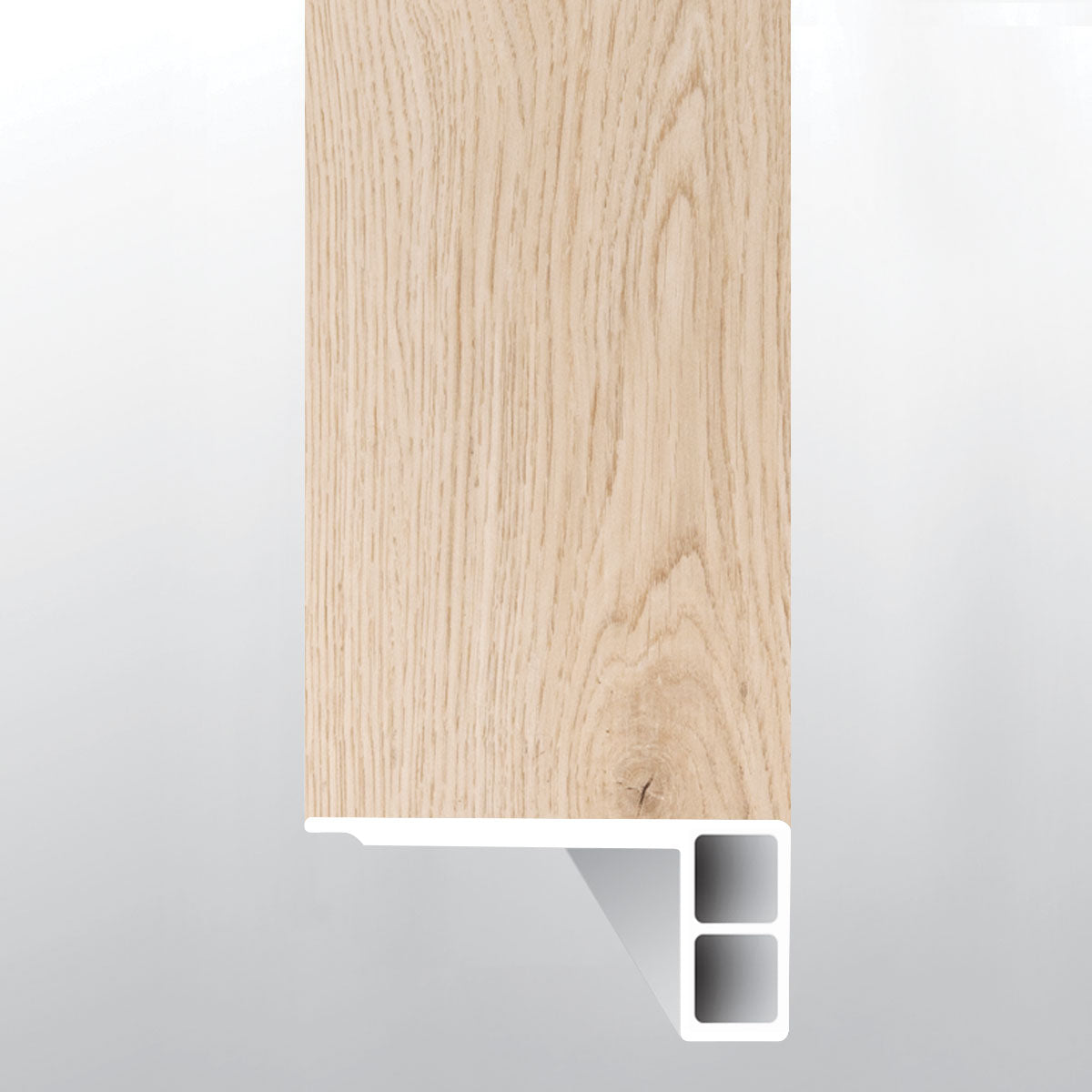 FLUSH STAIRNOSE E-EDGE - AUSTELL GROVE - XL PRESCOTT LUXURY VINYL PLANK