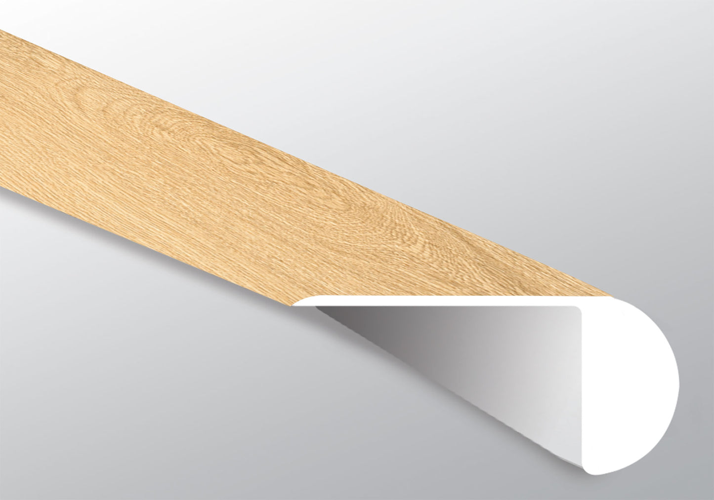 OVERLAPPING STAIRNOSE 94" - BAYSIDE BUFF - LAUREL LUXURY VINYL PLANK