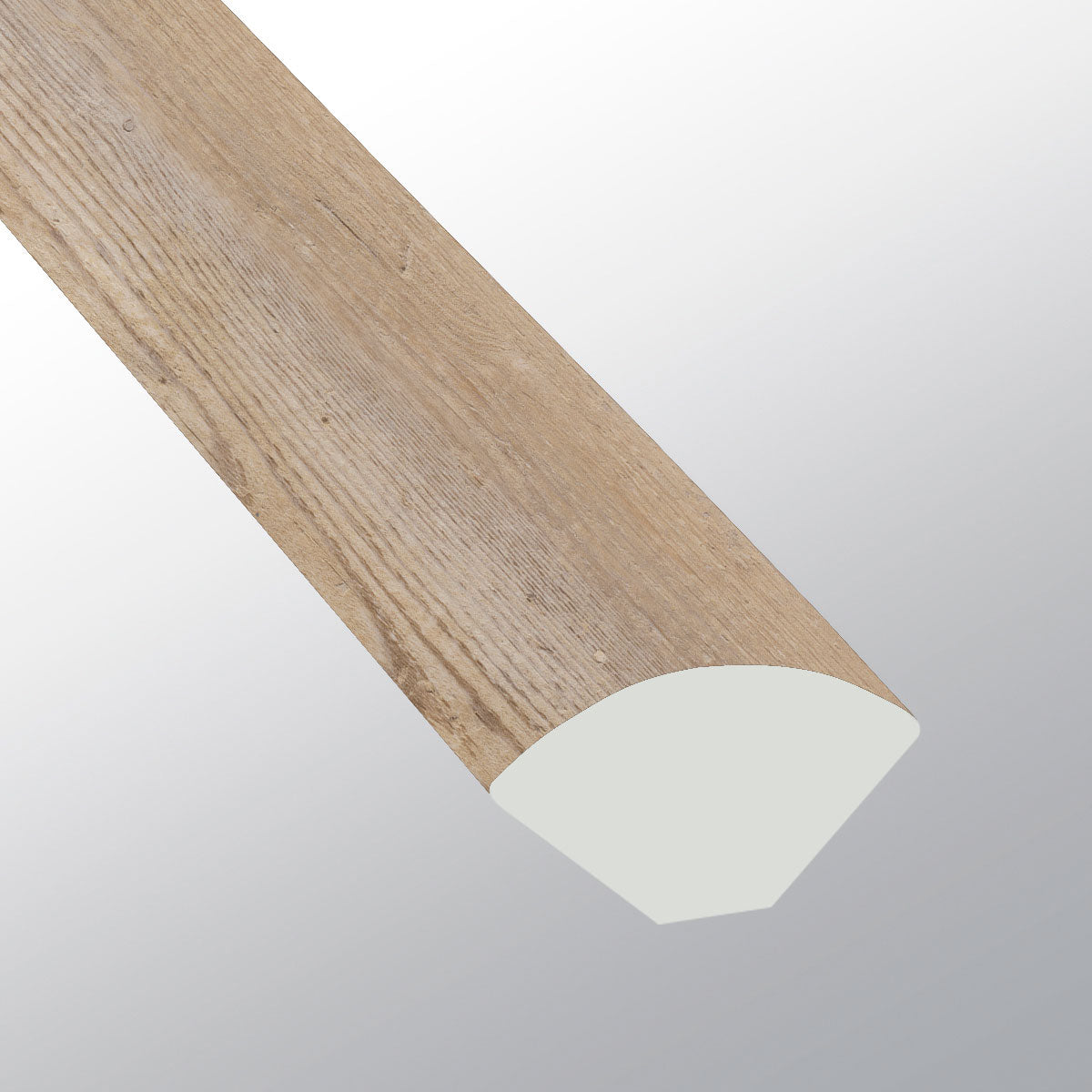 QUARTER ROUND - LIME WASHED OAK - GLENRIDGE LUXURY VINYL