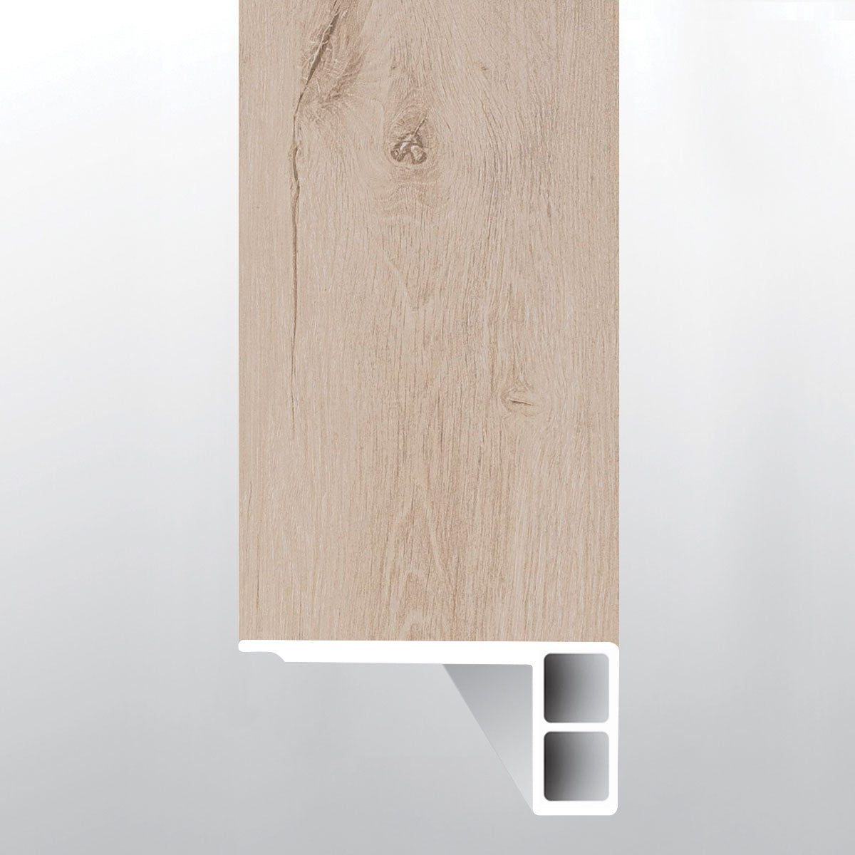 FLUSH STAIRNOSE EASED EDGE 94" - SHASTA GROVE - LAUREL LUXURY VINYL PLANK