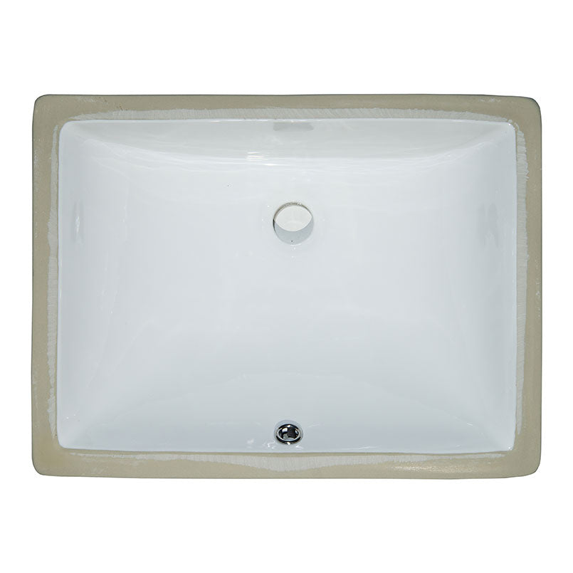VANITY WHITE RECTANGLE 2015
