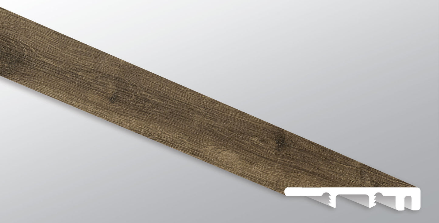 WALNUT WAVES END CAP - PRESCOTT LUXURY VINYL