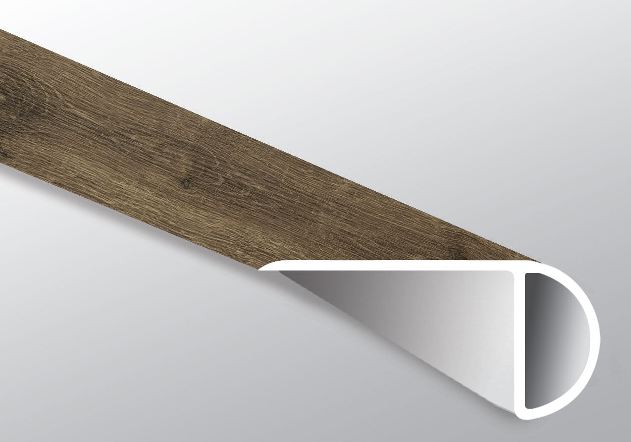 WALNUT WAVES STAIRNOSE (OVERLAPPING) - XL CYRUS LUXURY VINYL
