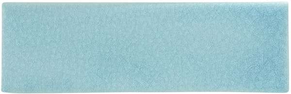 WHITE BODY WALL - MEDITERRANEA - 2.5" x 8" TURQUOISE