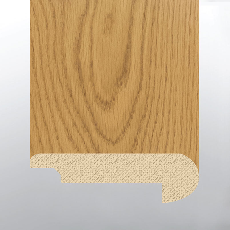 Aura Gold Oak stair nosing overlapping
