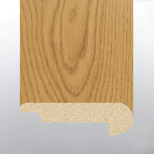 Aura Gold Oak stair nosing overlapping