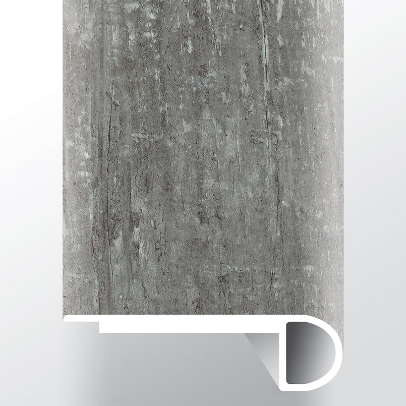 KINGSDOWN GRAY FLUSH STAIRNOSE - ANDOVER LUXURY VINYL