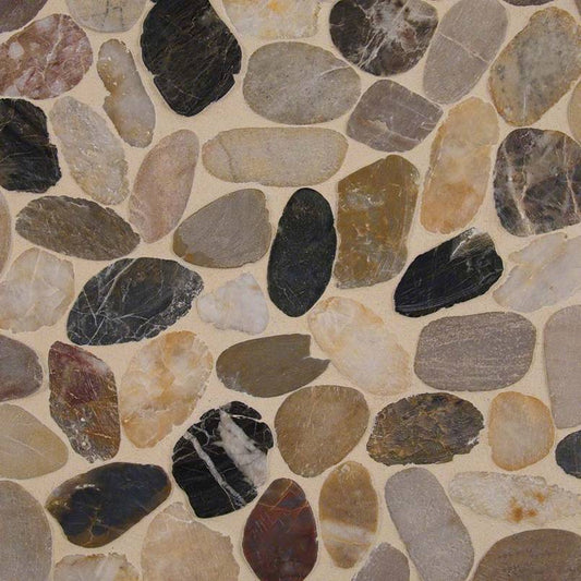 MIX RIVER PEBBLES PATTERN 10MM