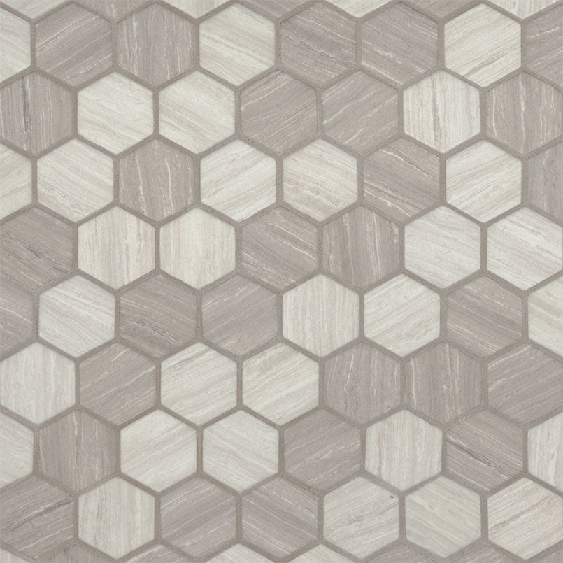 SILVA OAK 2" HEXAGON