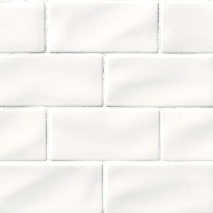 WHISPER WHITE SUBWAY TILE 3X6