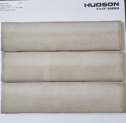 3 x 12 HUDSON SABBIA - STUDIO ONE HUDSON