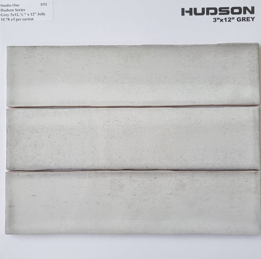 1/2 X 12 HUDSON GREY JOLLY - STUDIO ONE HUDSON