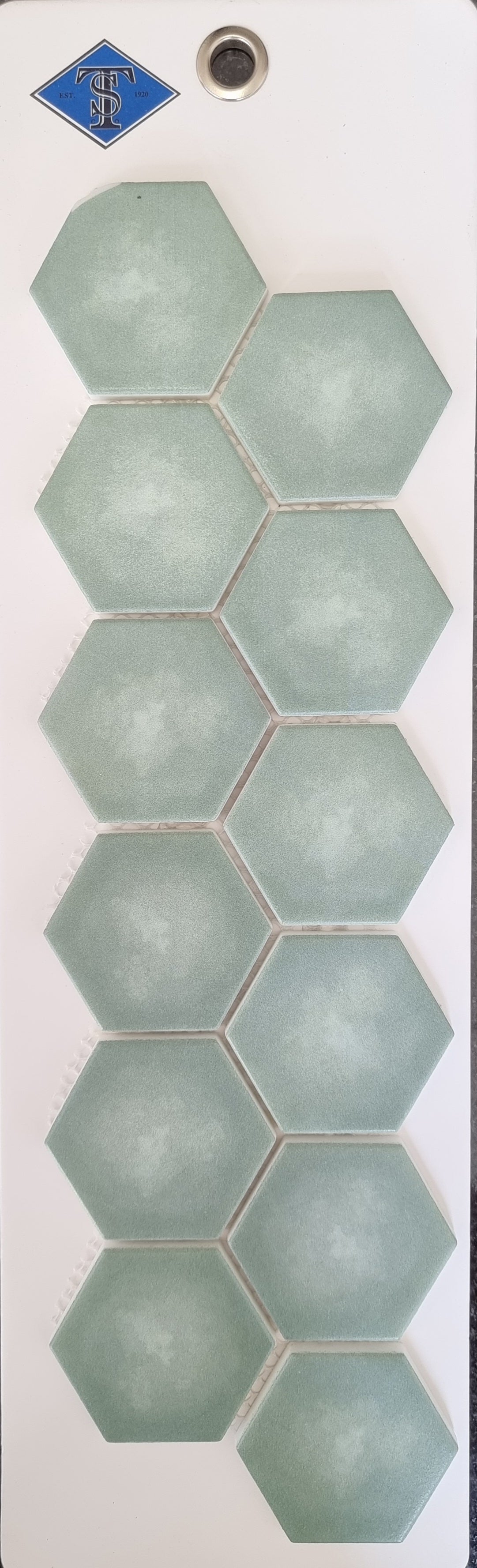 2" Hexagon Green Cement - Arvex Sierra Series