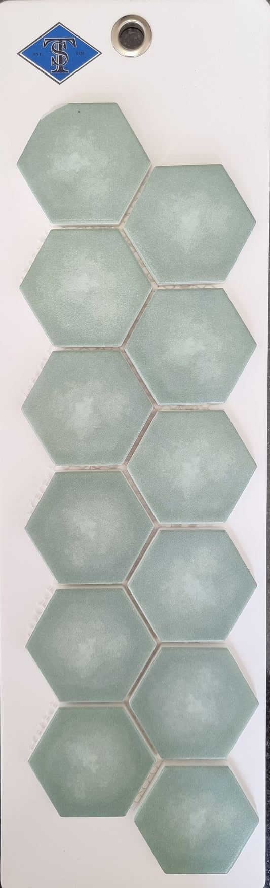 2" Hexagon Green Cement - Arvex Sierra Series