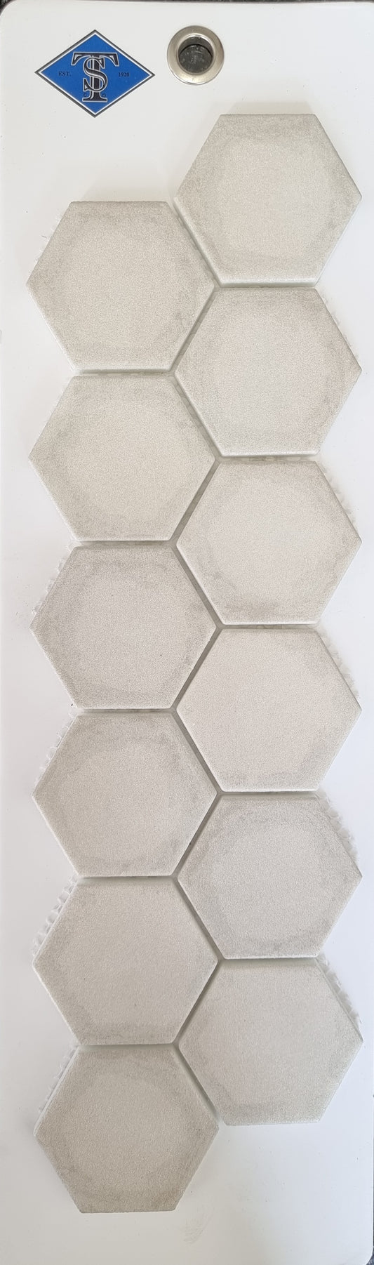 2" Hexagon Beige Cement - Arvex Sierra Series