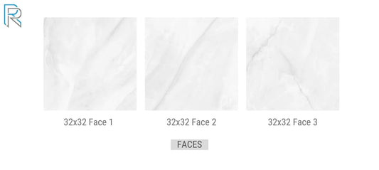AGATE WHITE - 32X32 MATTE