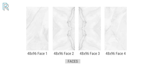 AGATE WHITE - 48X96 POLISHED