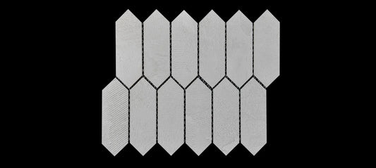 VINTAGE ALMENDRA MOSAIC PICKET 6 MM, 12X10