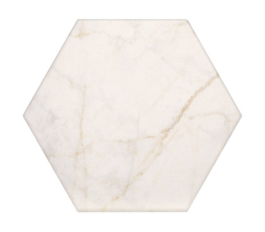 8" HEX APUANO ORO MATT - PORTOBELLO AMERICA PORCELAIN