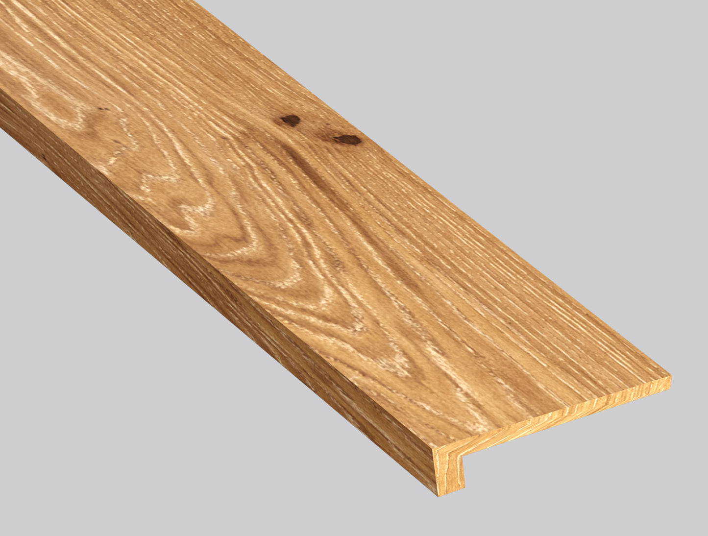 STAIR TREAD - LADSON KENTSEA OAK - LUXURY GENUINE HARDWOOD