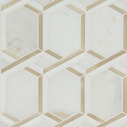 LUXOR ROYAL LINK GOLD PATTERN - MOSAIC TILE