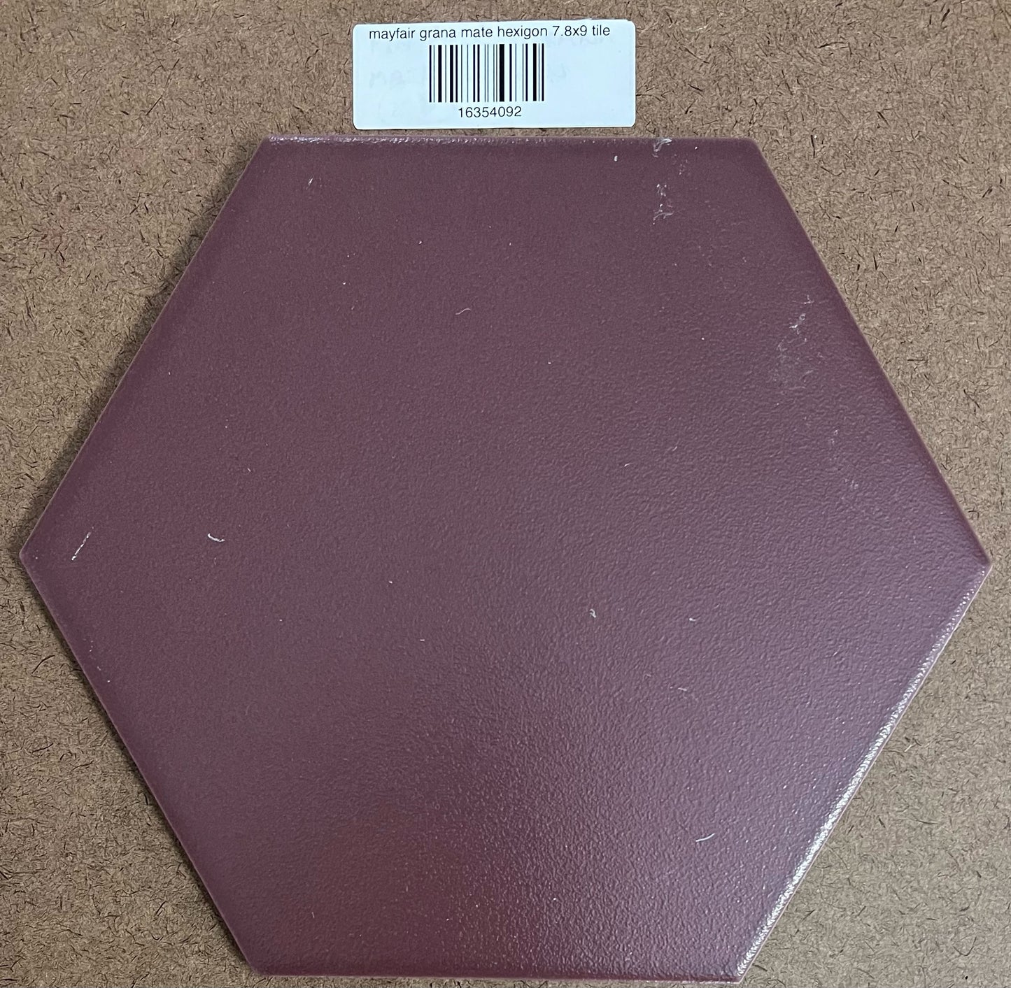 mayfair grana mate hexigon 7.8x9 tile