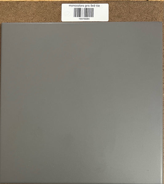 monocolors gris 9x9 tile