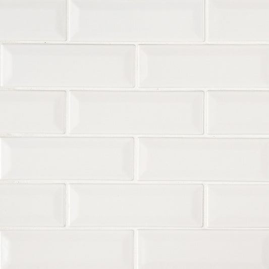 WHISPER WHITE SUBWAY TILE 2X6